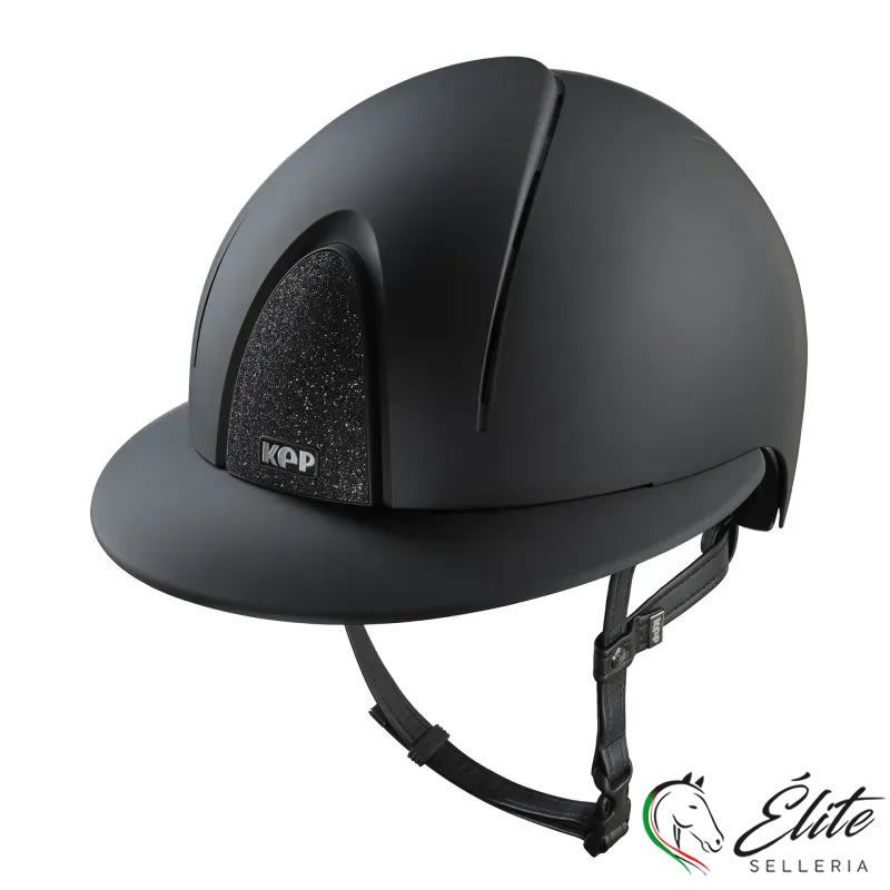 Vendita online CASCO EQUITAZIONE SMART NOVA / TEXTILE NERO / STAR NERO / VISIERA POLO LARGE - Selleria Élite del cavallo - Palermo - Sicilia- Italia